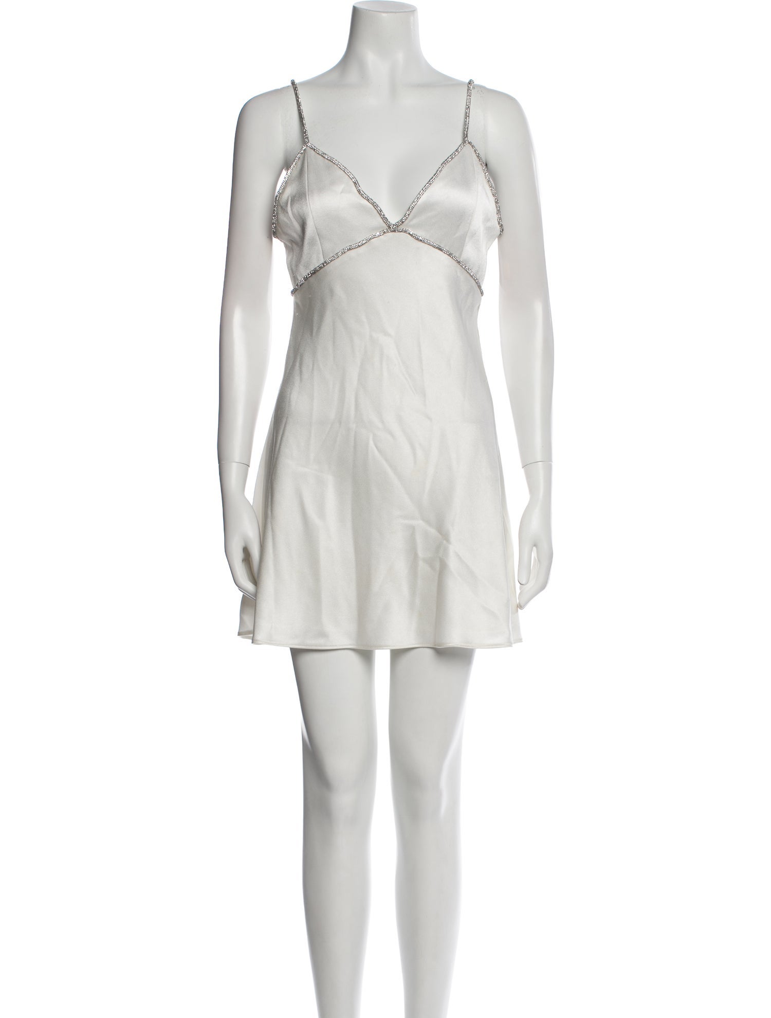 Alice + Olivia V-Neck Mini Dress