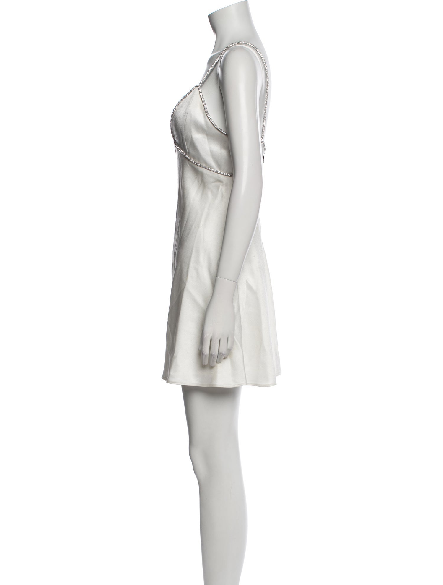 Alice + Olivia V-Neck Mini Dress