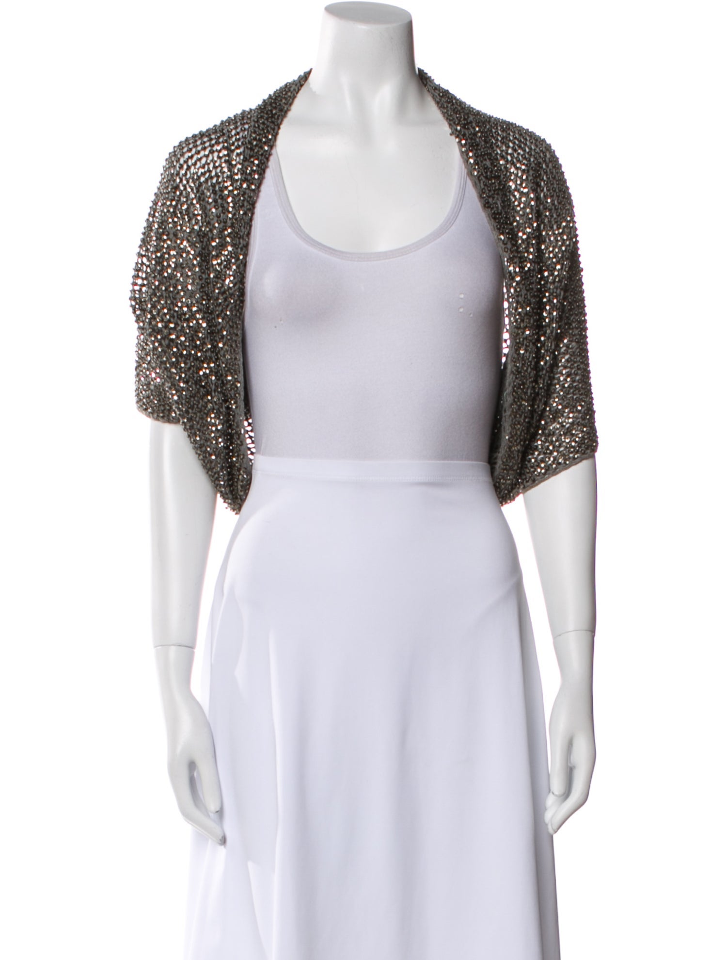 Alice + Olivia Open Front Sweater