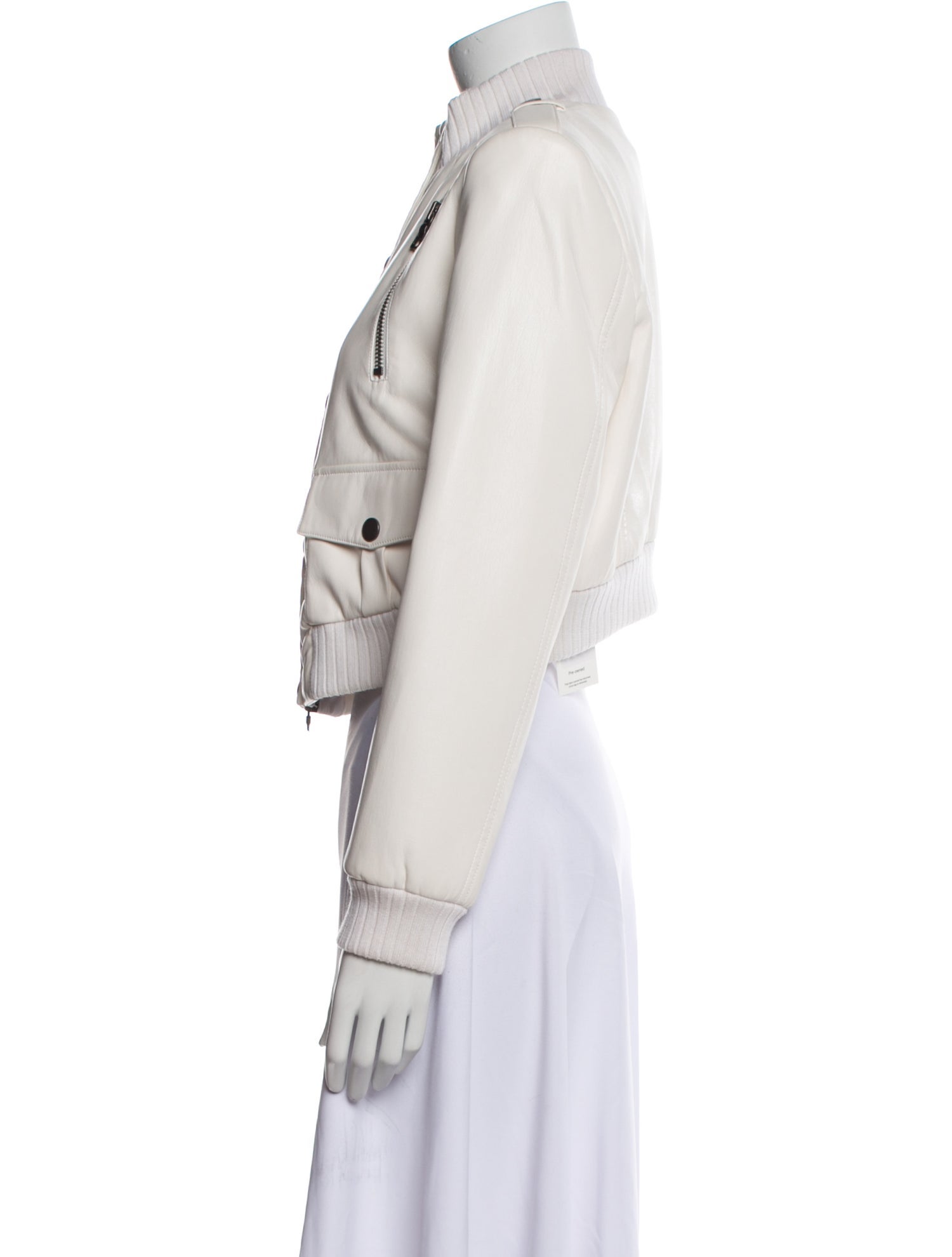 Alice + Olivia Faux Leather Jacket