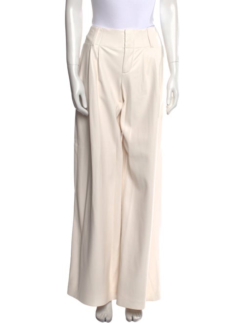 Alice + Olivia Faux Leather Wide Leg Pants