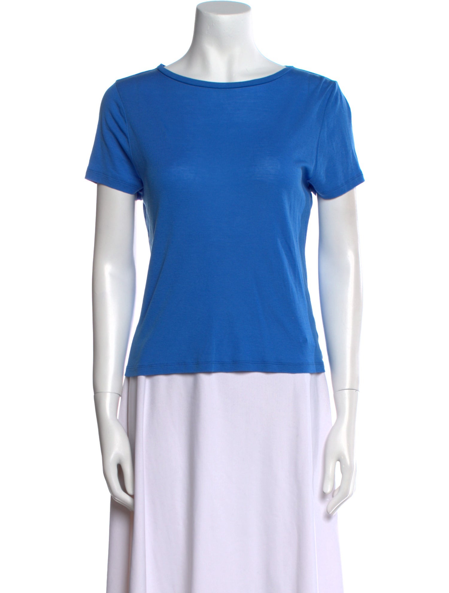 Alice + Olivia Bateau Neckline Short Sleeve T-Shirt