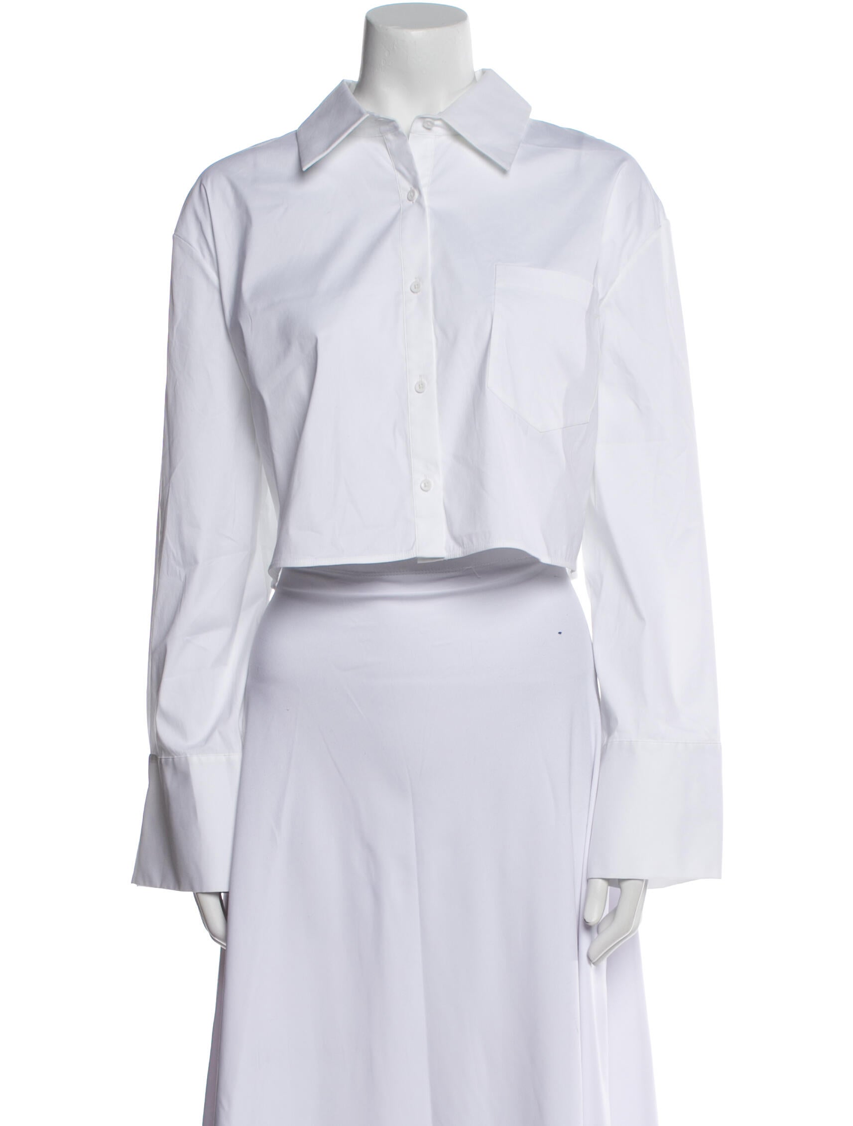 Alice + Olivia Long Sleeve Crop Top w/ Tags