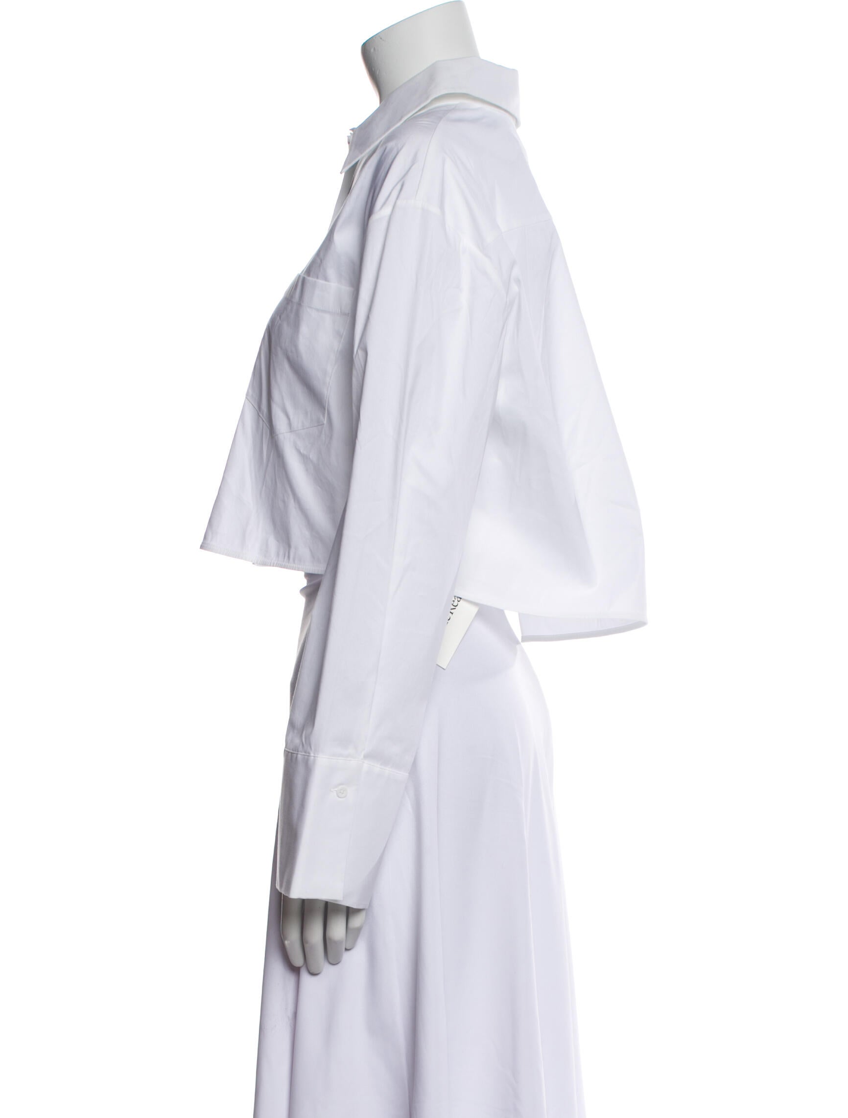 Alice + Olivia Long Sleeve Crop Top w/ Tags