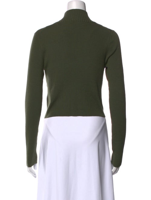 Alice + Olivia Wool Mock Neck Sweater