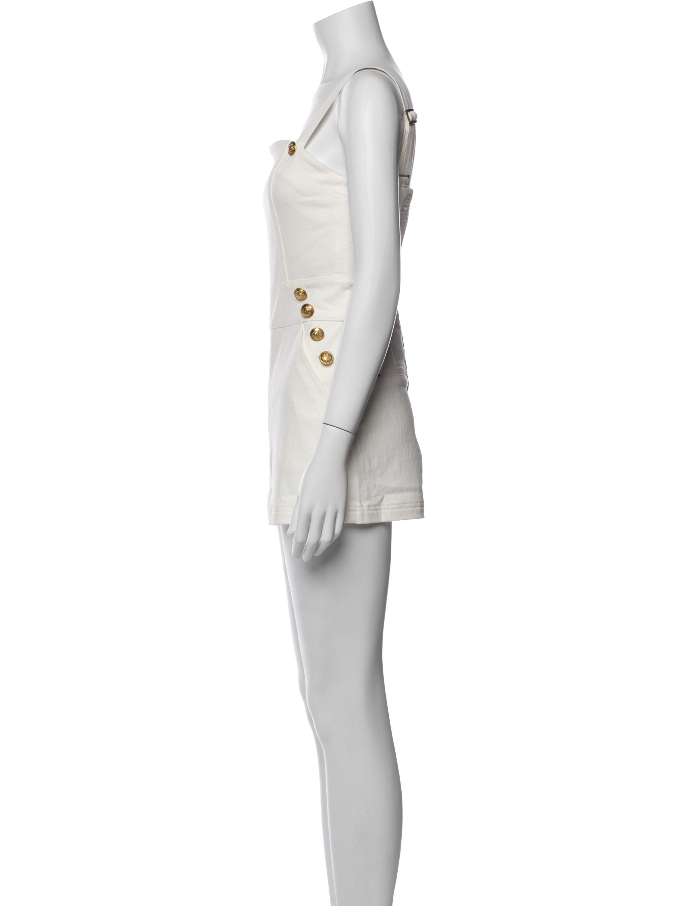 Alice + Olivia Square Neckline Romper