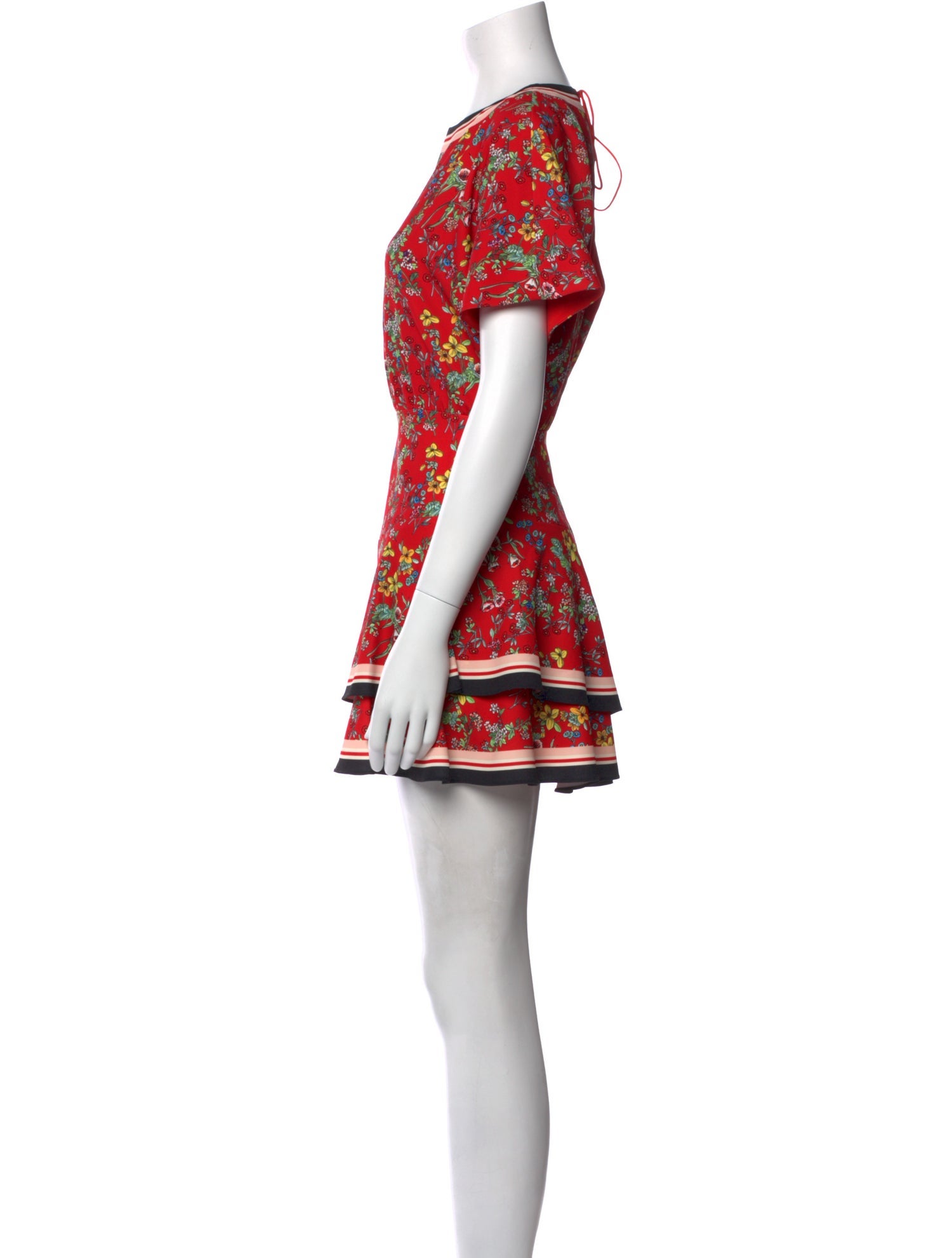 Alice + Olivia Printed Mini Dress