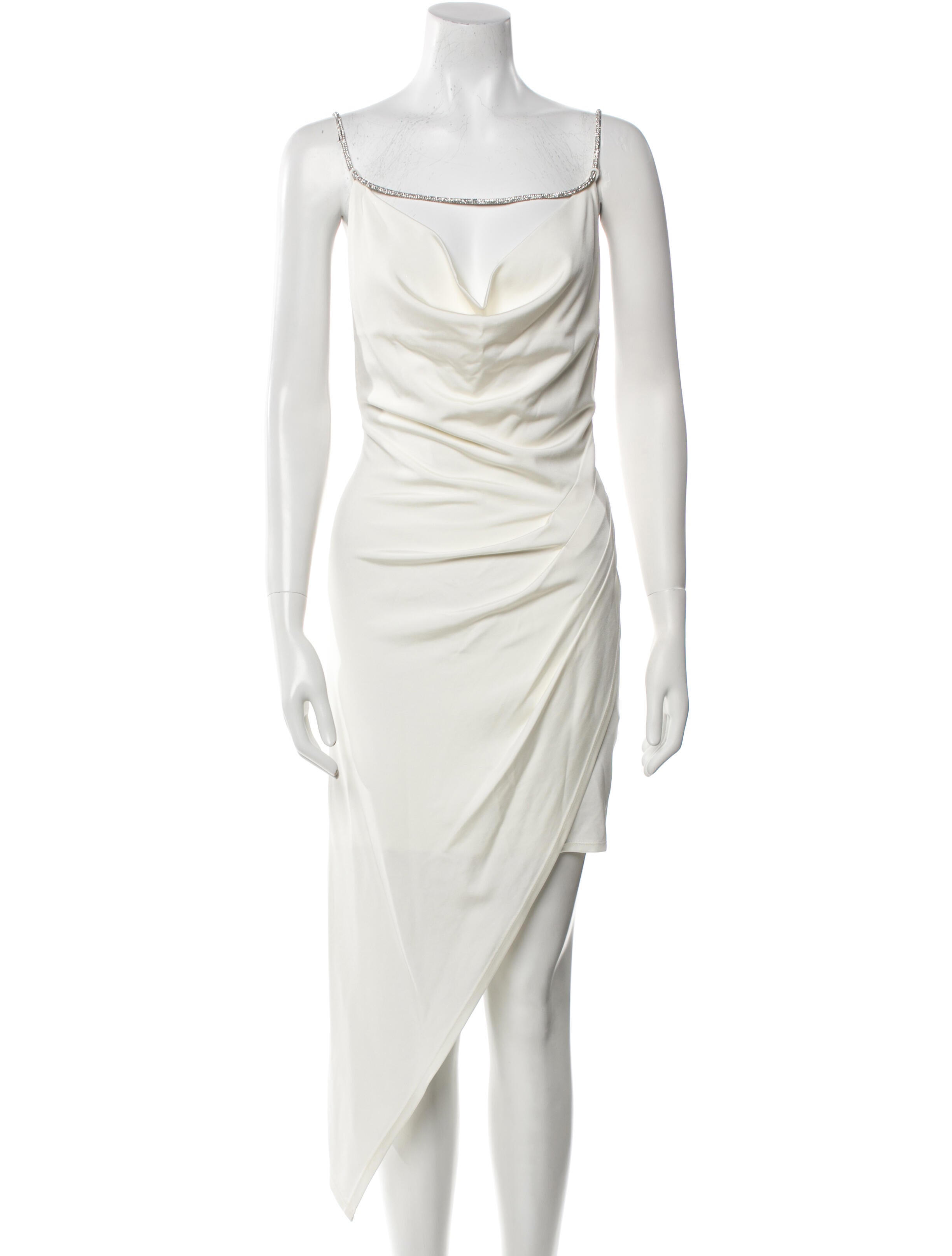 Alice + Olivia Cowl Neck Midi Length Dress w/ Tags