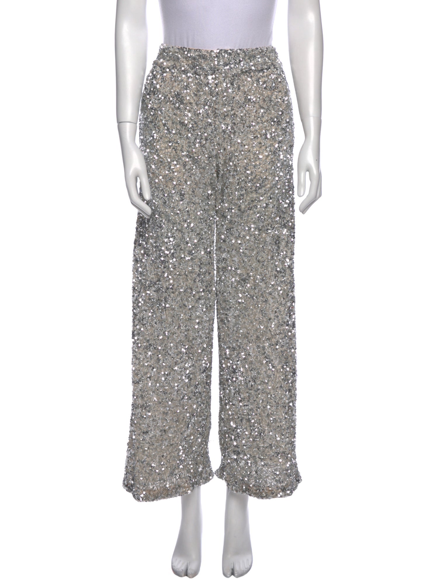 Alice + Olivia Printed Wide Leg Pants