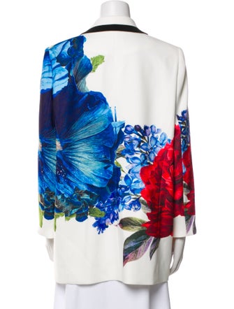 Alice + Olivia Floral Print Blazer