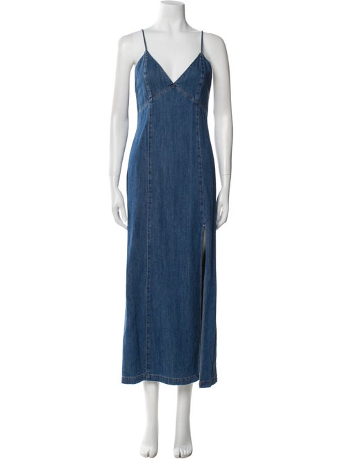 Alice + Olivia V-Neck Long Dress