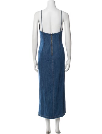 Alice + Olivia V-Neck Long Dress
