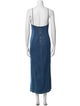 Alice + Olivia V-Neck Long Dress