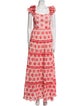 Alice + Olivia Floral Print Long Dress