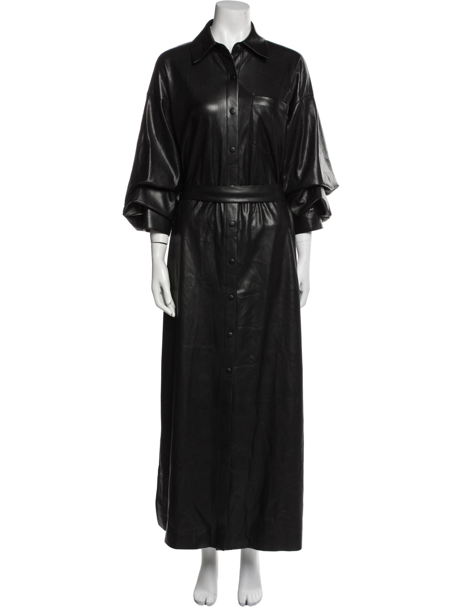 Alice + Olivia Faux Leather Coat w/ Tags