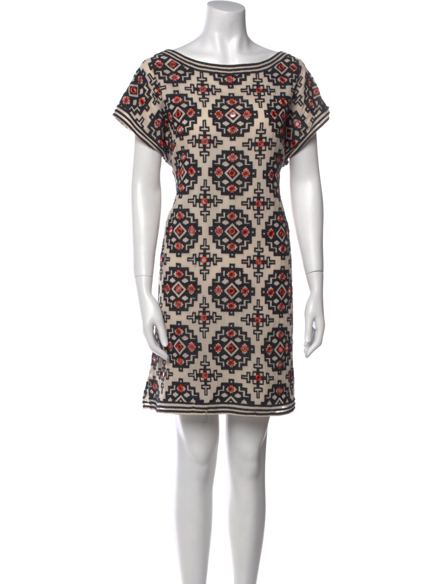 Alice + Olivia Printed Midi Length Dress