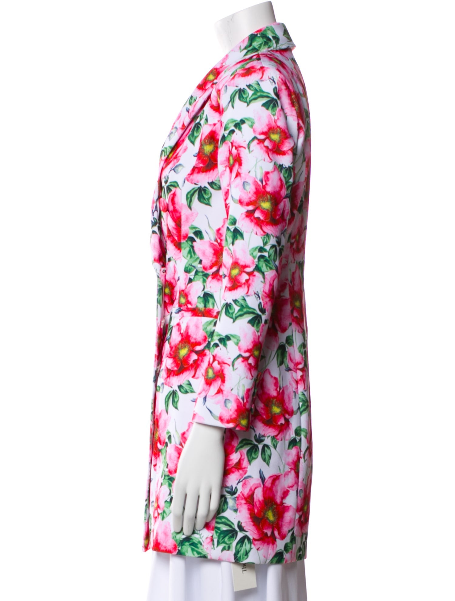 Alice + Olivia Floral Print Poncho