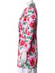 Alice + Olivia Floral Print Poncho