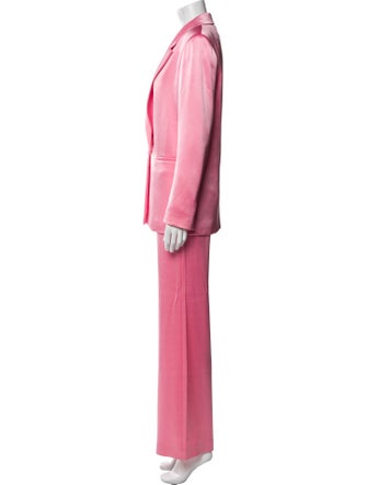 Alice + Olivia Satin Pant Set