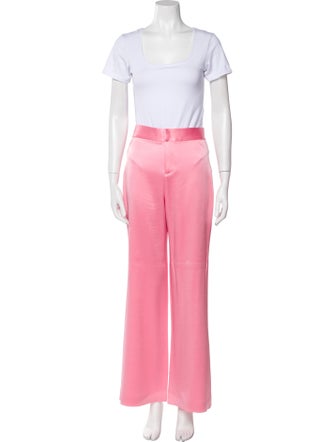 Alice + Olivia Satin Pant Set