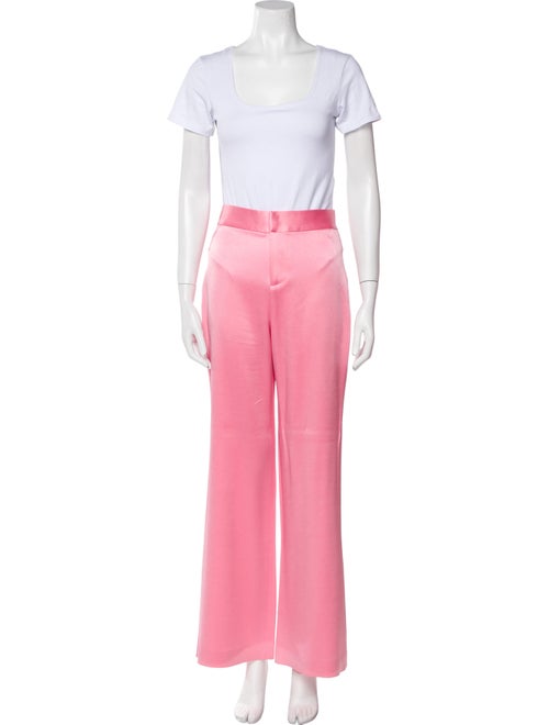 Alice + Olivia Satin Pant Set