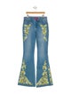 Alice + Olivia High-Rise Wide Leg Jeans