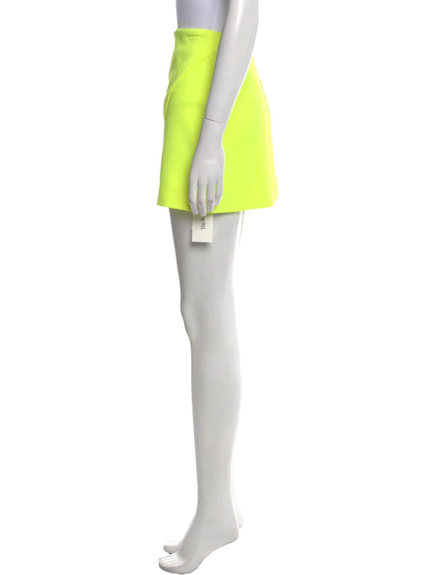 Alice + Olivia Pleated Accents Mini Skirt