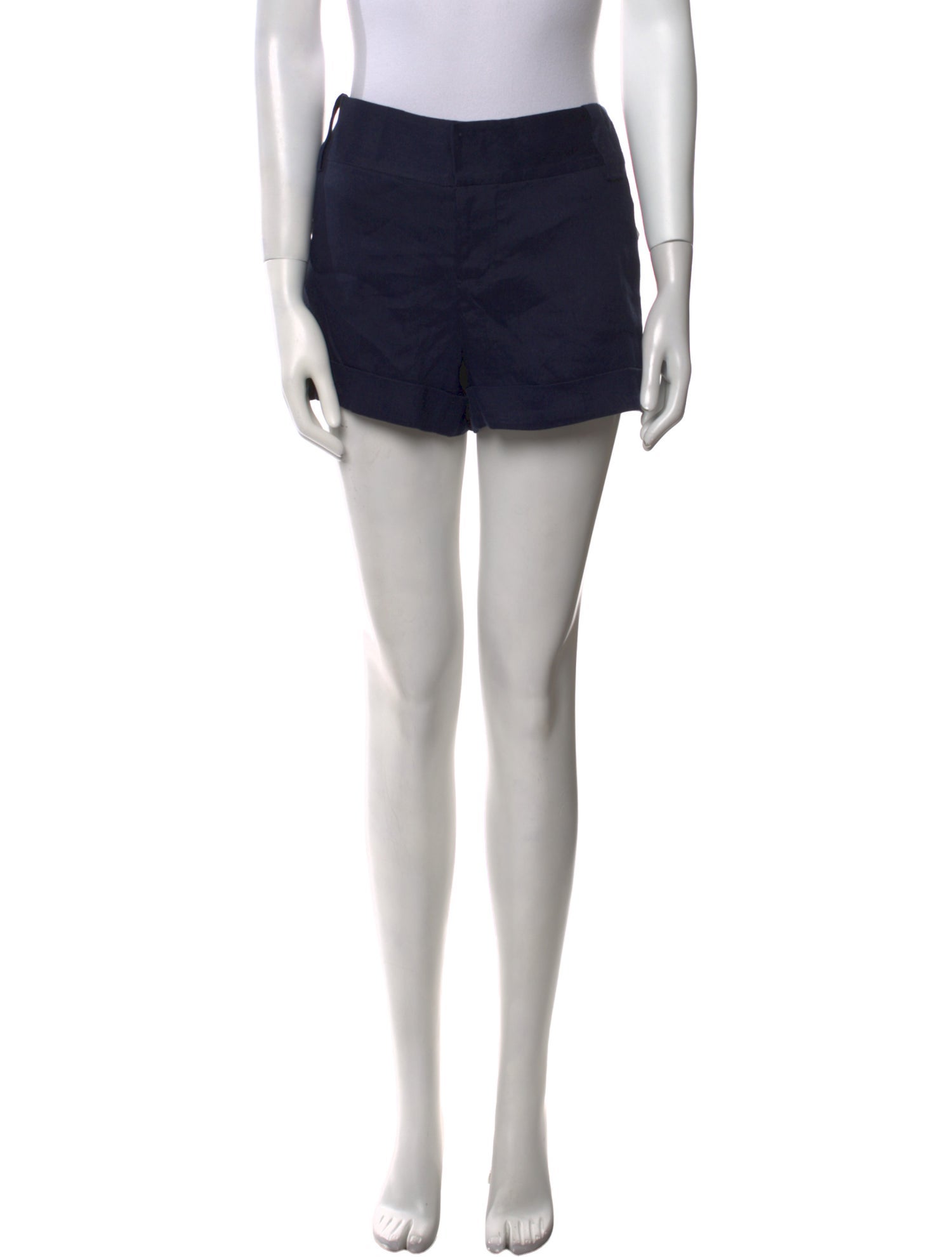 Alice + Olivia Linen Mini Shorts