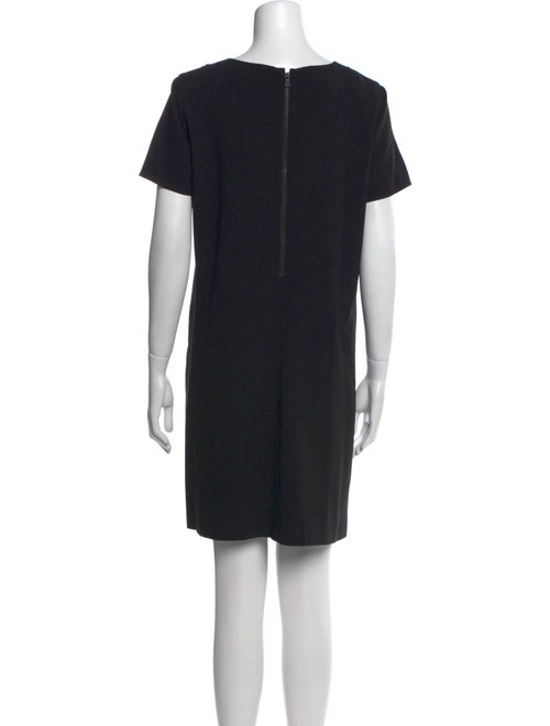 Alice + Olivia Bateau Neckline Mini Dress