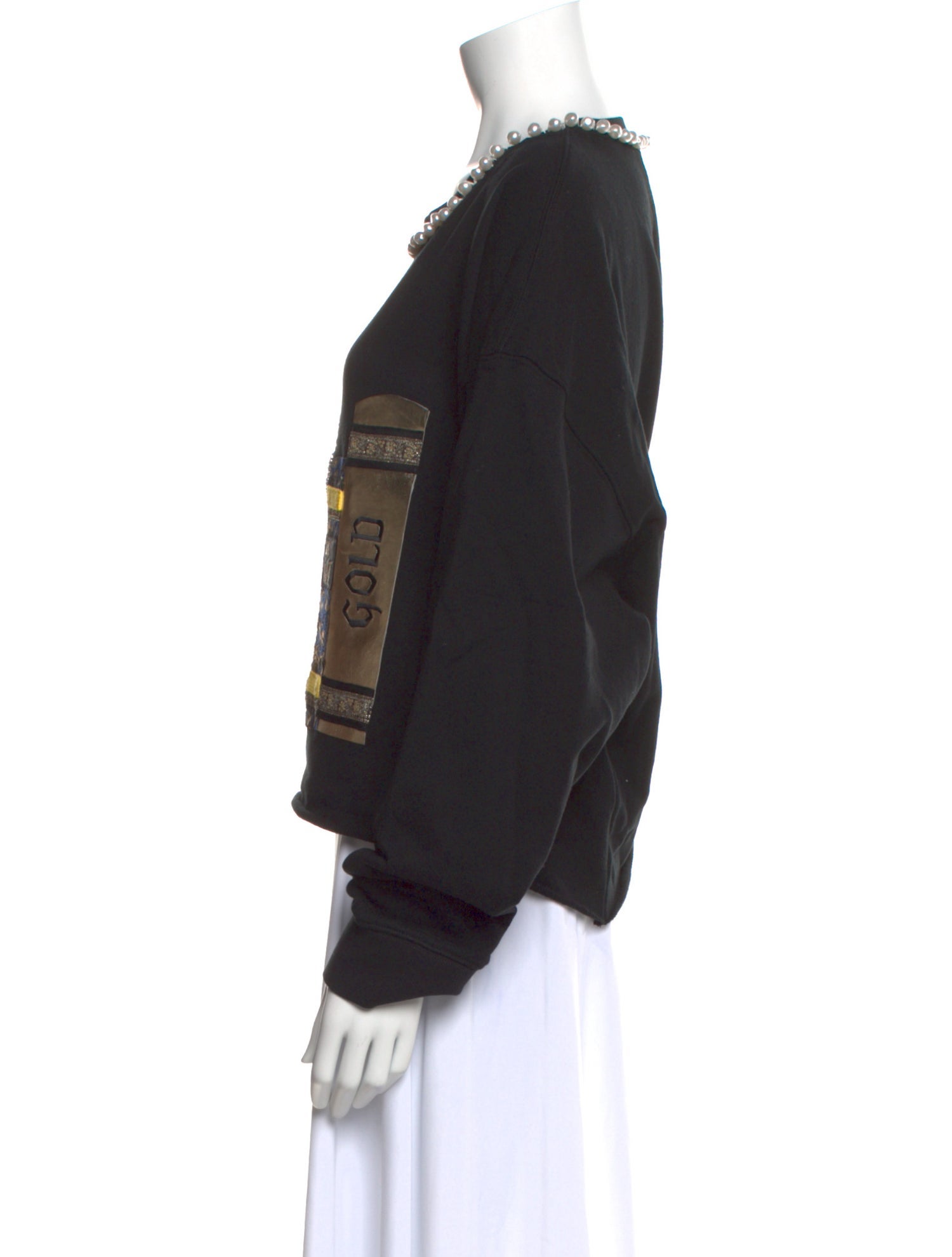 Alice + Olivia Graphic Print Crew Neck Sweatshirt w/ Tags