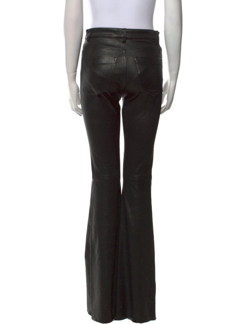Alice + Olivia Lamb Leather Wide Leg Pants