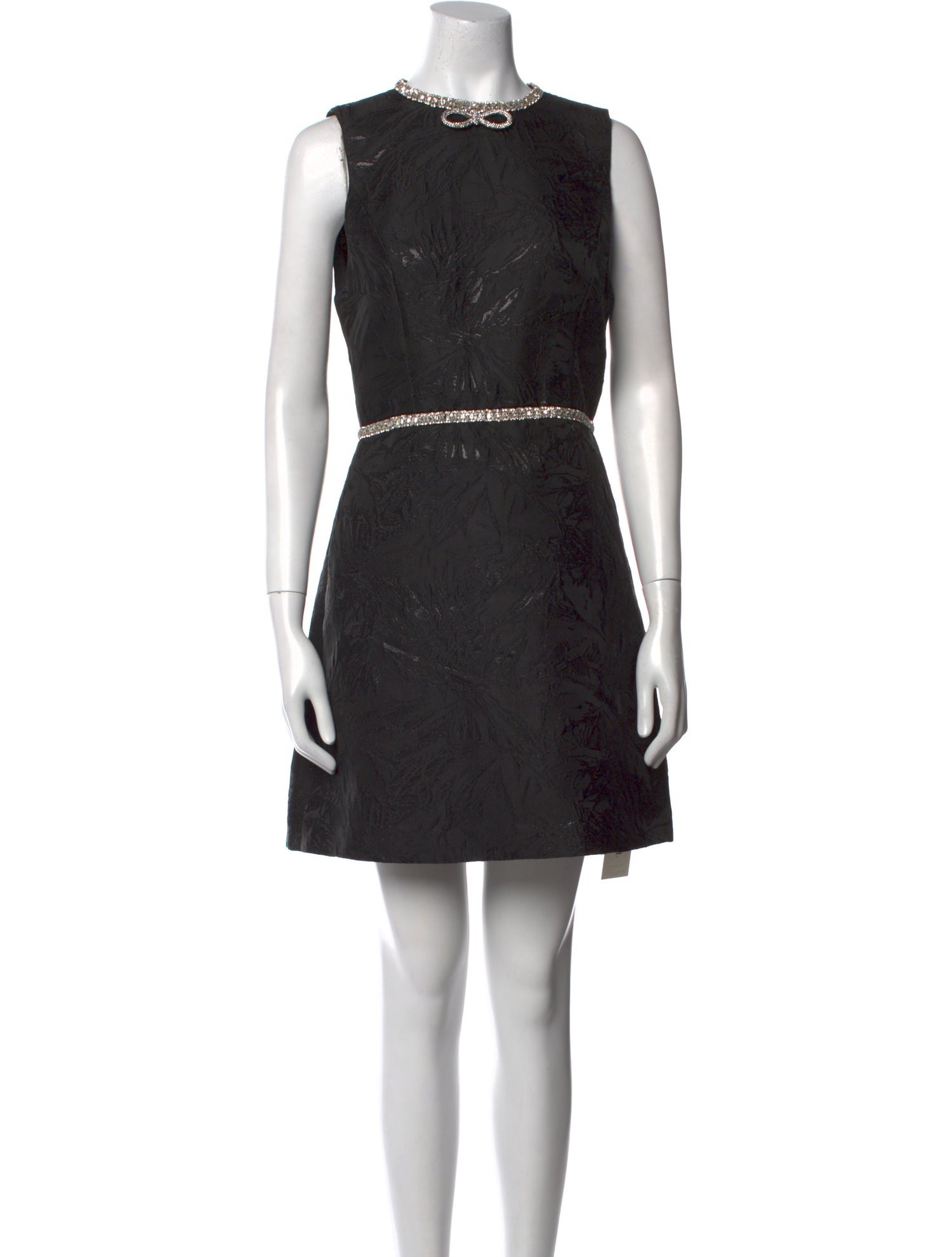 Alice + Olivia Lace Pattern Mini Dress