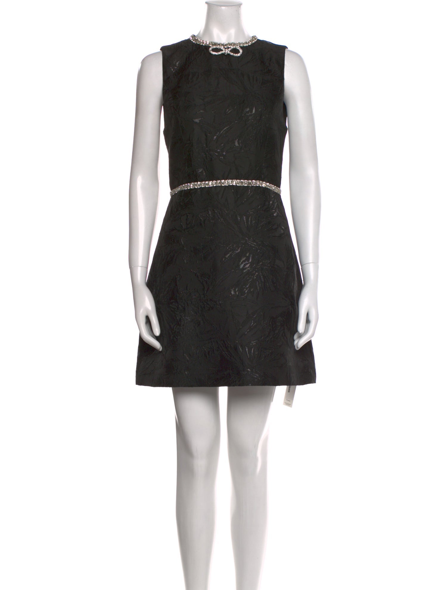 Alice + Olivia Crew Neck Mini Dress