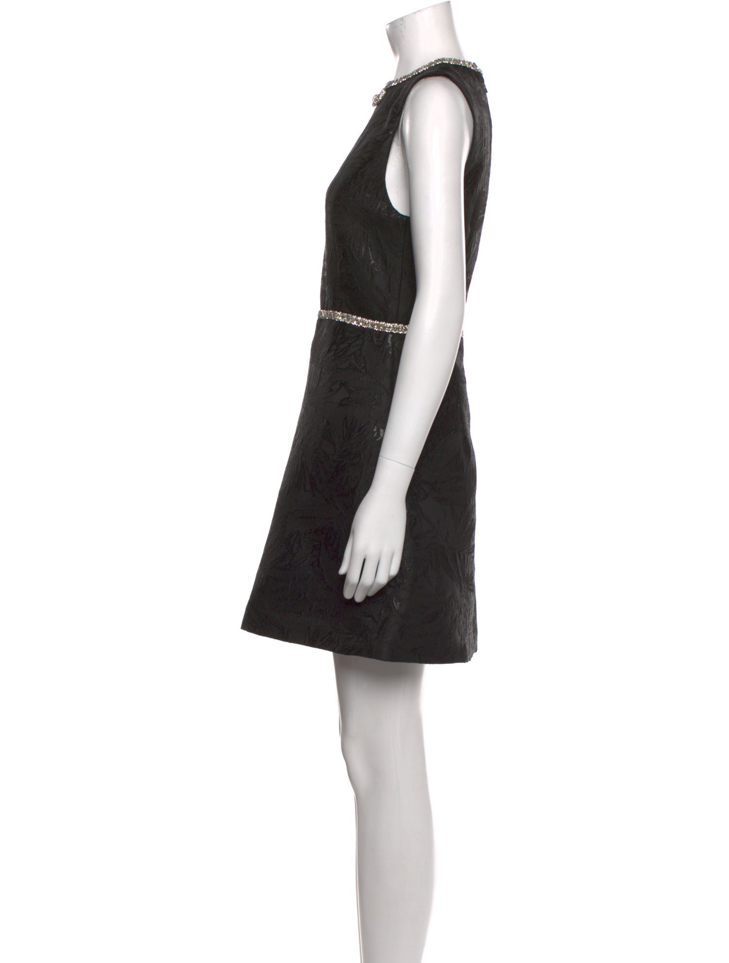 Alice + Olivia Crew Neck Mini Dress