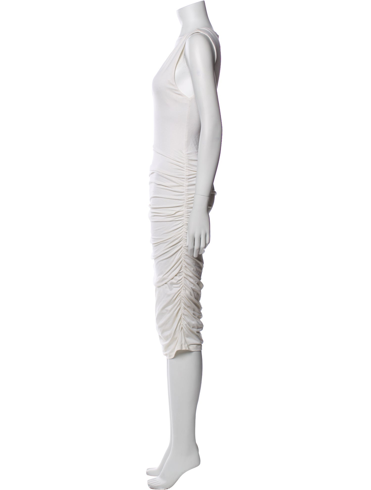 Alice + Olivia V-Neck Midi Length Dress