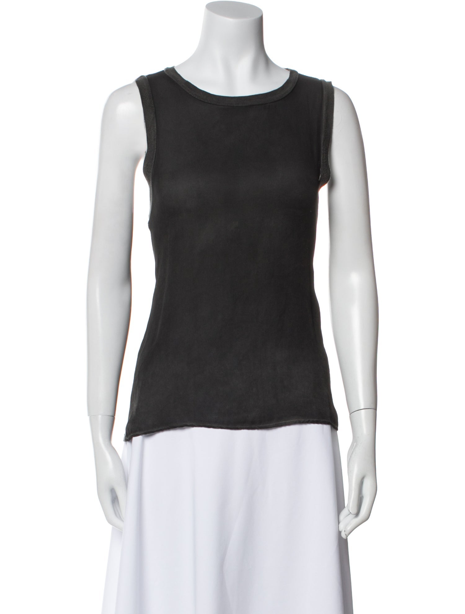 Alice + Olivia Silk Scoop Neck Top