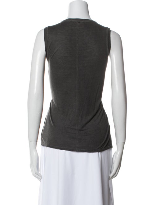 Alice + Olivia Silk Scoop Neck Top