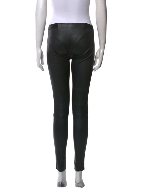 Alice + Olivia Leather Skinny Leg Pants
