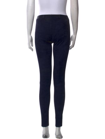 Alice + Olivia Leather Skinny Leg Pants