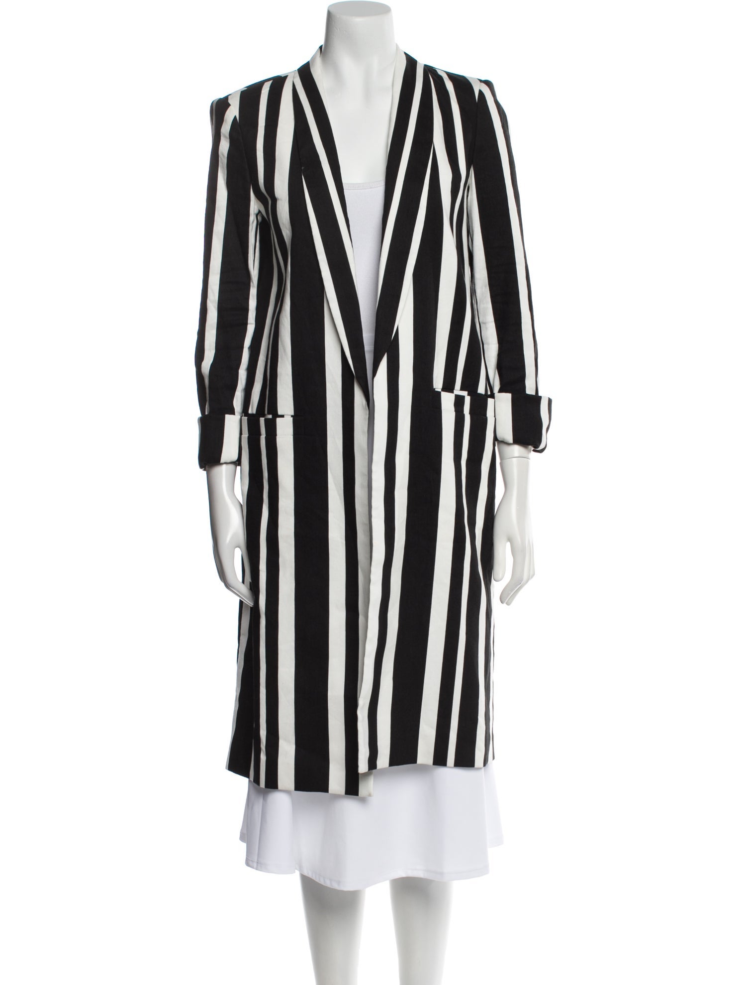 Alice + Olivia Striped Coat