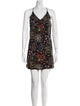 Alice + Olivia Floral Print Mini Dress