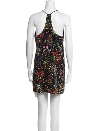 Alice + Olivia Floral Print Mini Dress