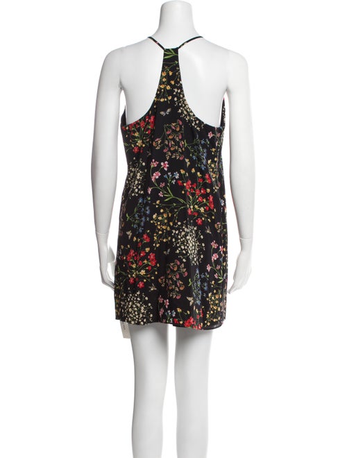 Alice + Olivia Floral Print Mini Dress