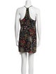 Alice + Olivia Floral Print Mini Dress