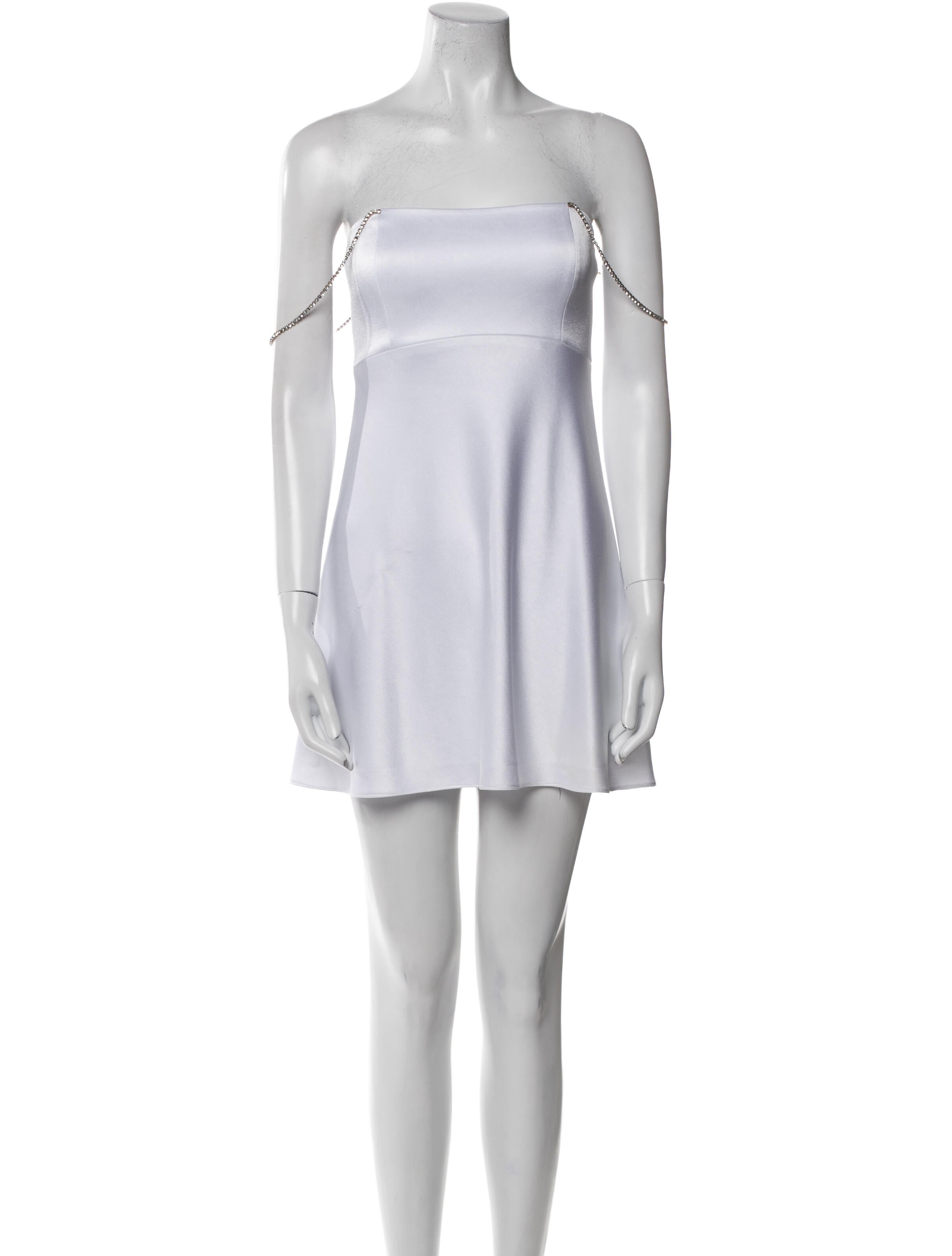 Alice + Olivia Strapless Mini Dress