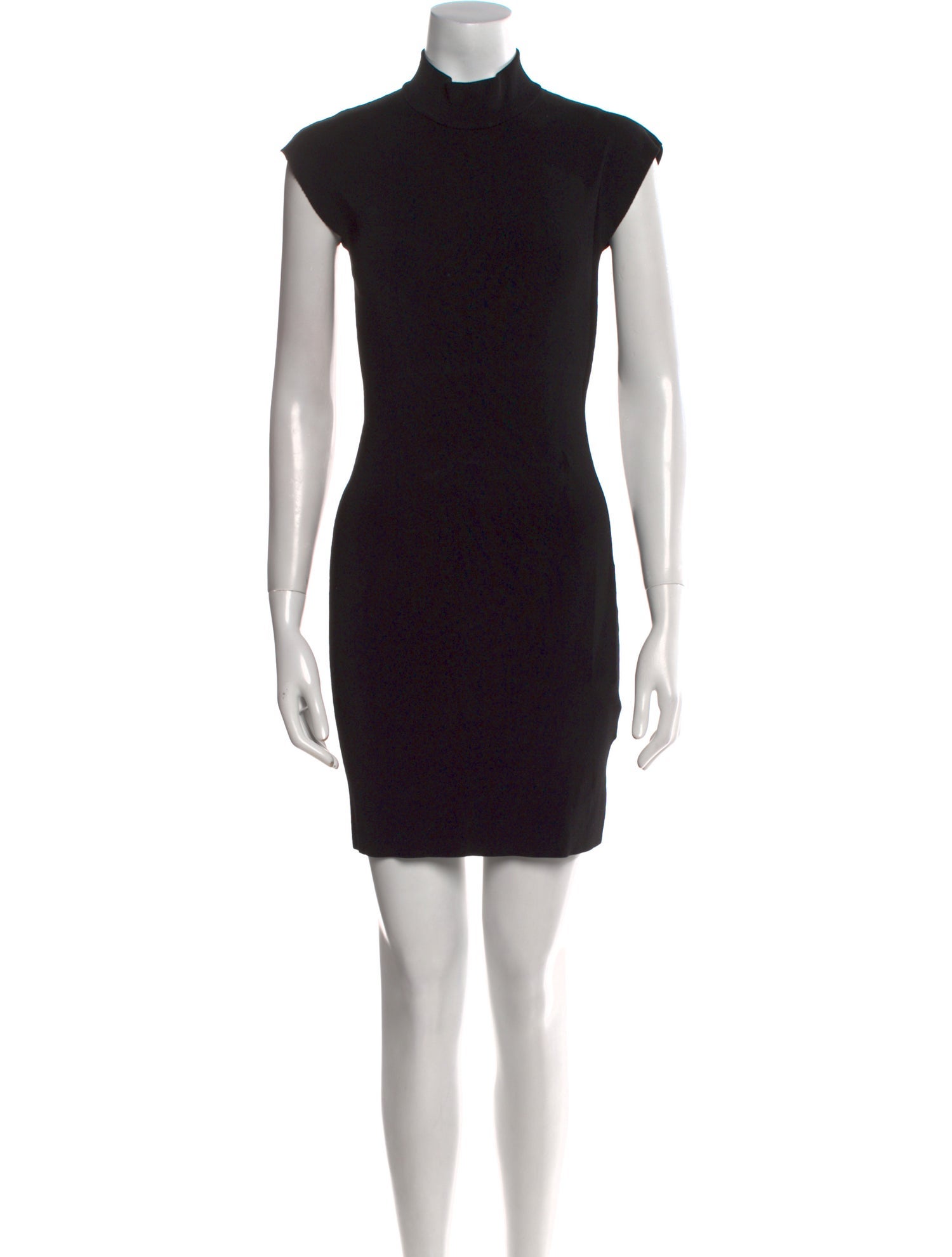 Alice + Olivia Mock Neck Mini Dress