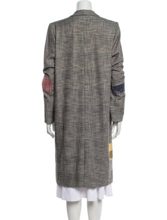 Alice + Olivia Plaid Print Coat