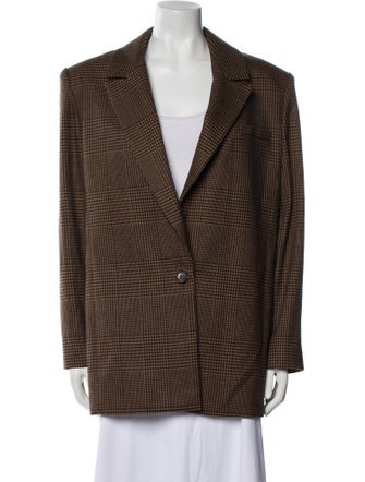 Alice + Olivia Tweed Pattern Coat