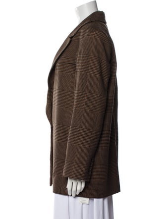 Alice + Olivia Tweed Pattern Coat