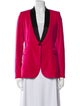 Alice + Olivia Colorblock Pattern Blazer